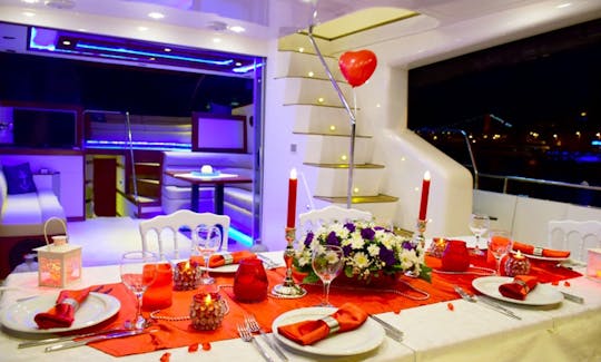 74' Luxury Private Yacht Tour in Istanbul with Premium Service