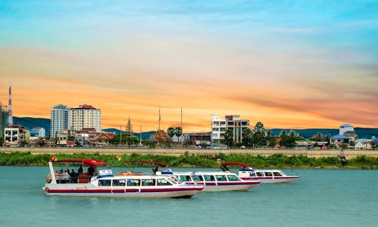 Blue Cruiser high speedboat from Chau Doc to Phnom Penh