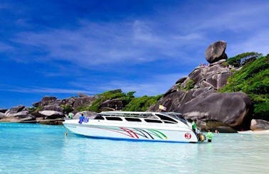 Enjoy Similan Islands, Thailand on Passenger Speed Boat