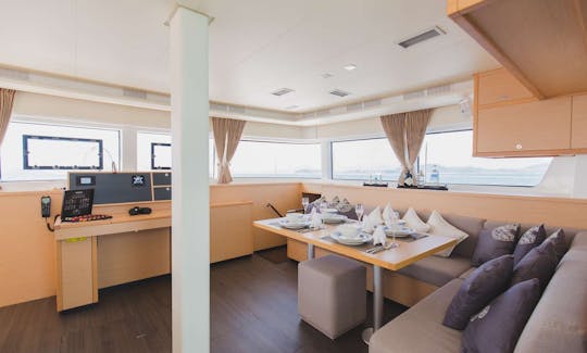 Sail in Phuket, Thailand on this luxurious Cruising Catamaran Lagoon 52F "Blue Moon"