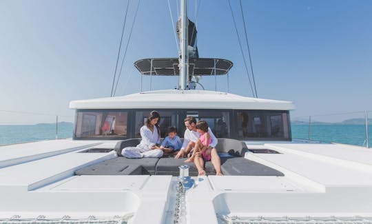 Sail in Phuket, Thailand on this luxurious Cruising Catamaran Lagoon 52F "Blue Moon"