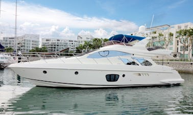 Cruise in style in Phuket, Thailand aboard "After 8" Azimut 55 Evolution power mega yacht