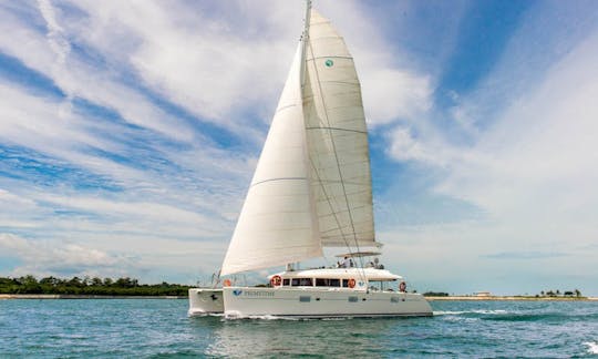 Set the sail aboard this "Primetime" Lagoon 620 Cruising Catamaran in Phuket, Thailand