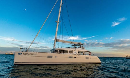 Set the sail aboard this "Primetime" Lagoon 620 Cruising Catamaran in Phuket, Thailand