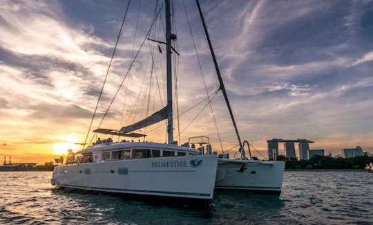 Set the sail aboard this "Primetime" Lagoon 620 Cruising Catamaran in Phuket, Thailand