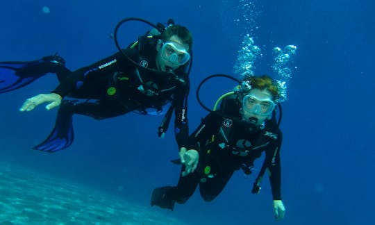 Discover the underwater world with diving in Eilat, Israel