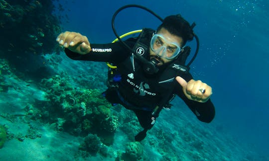Discover the underwater world with diving in Eilat, Israel