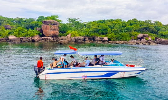 4 Islands Trip to the South in Phu Quoc, Vietnam by speed boat for up to 12 people