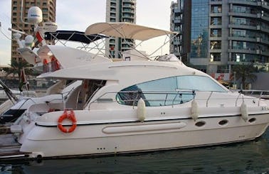 Have an amazing time in Dubai, United Arab Emirates on Sea Breeze Cozmo 52 Power Mega Yacht