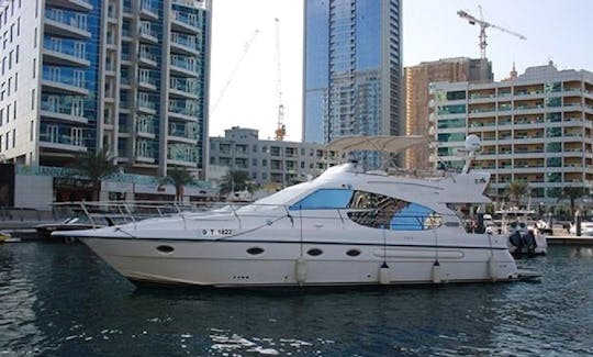 Have an amazing time in Dubai, United Arab Emirates on Sea Breeze Cozmo 52 Power Mega Yacht