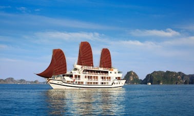 Aclass Stellar Cruise - o melhor cruzeiro para visitar a Baía de Halong