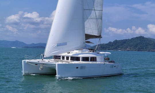 Luxury Lagoon 450 Catamaran Charter in Palma, Spain for up to 12 guests
