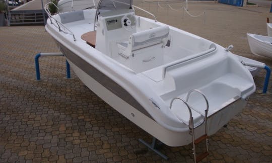 Discover the beauty of Giardini Naxos, Sicilia with Salmeri 190 Center Console