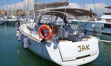 Charter 44ft "Jak" Sun Odyssey 449 Sailing Yacht In Nettuno, Italy