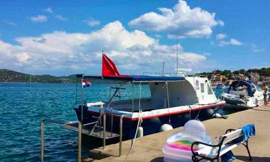 Experience From The Best Diving Places in Tisno, Croatia On 35' Speed Diving Boat