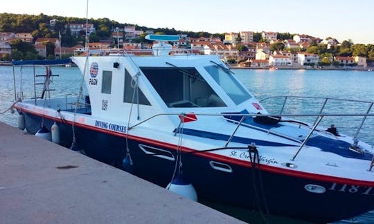 Experience From The Best Diving Places in Tisno, Croatia On 35' Speed Diving Boat