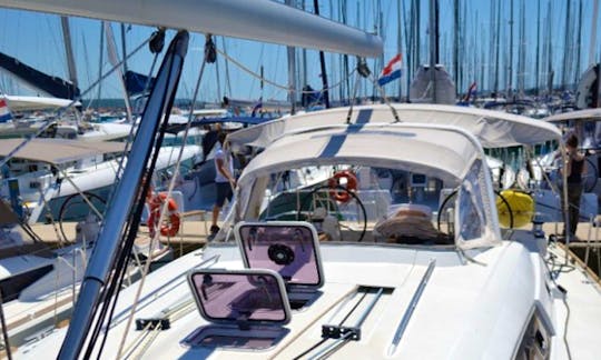 Go Sailing on 50' Oceanis Cruising Monohull in Sukošan, Croatia For Charter