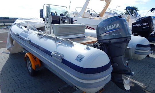 19' Joker Coaster 580 RIB Rental In Lecco, Italy