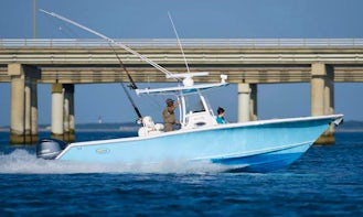 Let's go fishing in Virginia Beach, Virginia on a 30ft SeaHunt Offshore series Center Console with 600 HP!