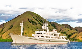 Charter this astonishing 184' mega yacht MV Salila to explore Bali, Indonesia