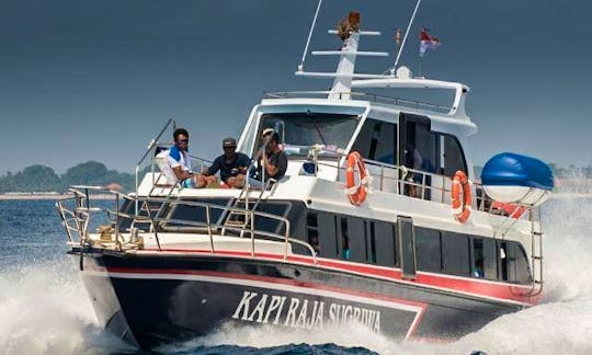 Enjoy the 3 Spots Snorkeling tour in Denpasar, Bali aboard Kapi Raja Sugriwa Speedboat