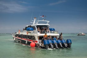 Enjoy the 3 Spots Snorkeling tour in Denpasar, Bali aboard Kapi Raja Sugriwa Speedboat