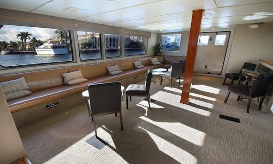 The Sundream - 100' Luxury Party Yacht in Ft. Lauderdale