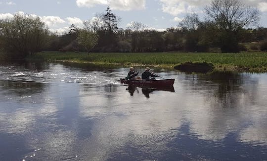 Reme sua própria canoa em County Carlow, Irlanda