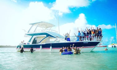 Croisière en catamaran d'une demi-journée à Punta Cana