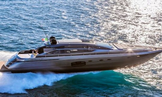 James Bond-esque Type of Experience and Ride with Pershing 62 Motor Yacht in Sag Harbor, New York