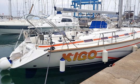 Cruise along the coast of Rijeka, Croatia with this Bavaria 49