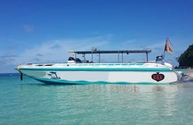 Discover Samed Island in Rayong, Thailand aboard a speedboat for 20 people