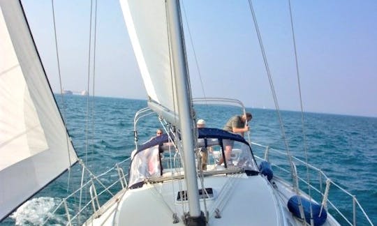 s/v Bernard under sail.