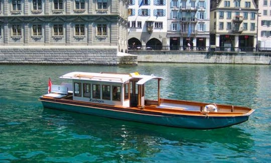 MS Zurihorn Trawler boat Rental in Zürich, Switzerland for 12 person!
