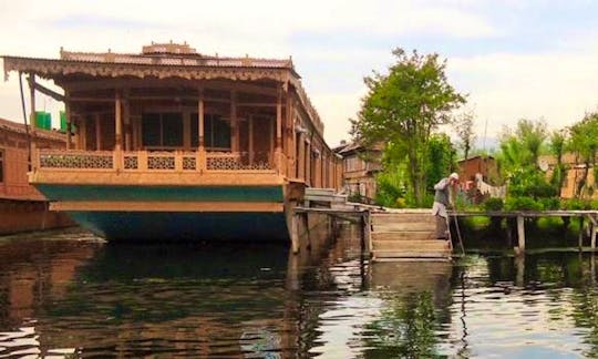 Charter Anarkali Houseboat at Dal Lake in Srinagar, Kashmir