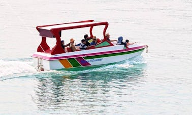 Rent this covered cruise boat in Khyber Pakhtunkhwa, Pakistan