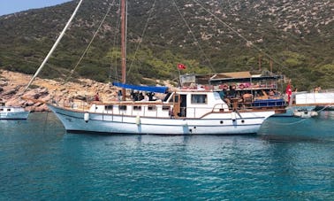 Excursión diaria en barco privado en Bodrum, Turquía