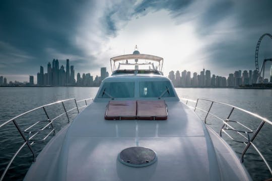 Luxury New 70ft Majesty upto 35 guest in Dubai Marina Harbor