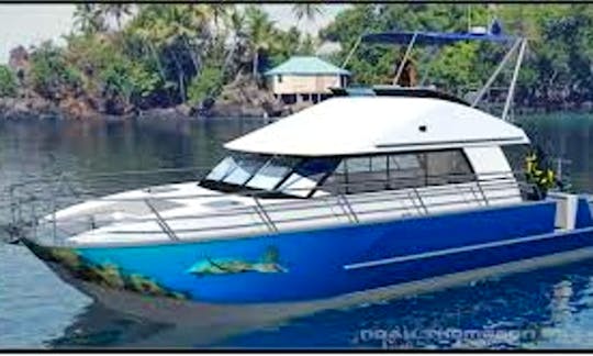 44' Passenger Boat Diving Trips in Savusavu, Fiji