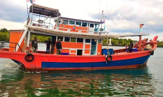 Have an amazing fishing experience in Satun, Thailand on Traditional Trawler