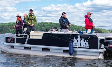 Emocionante viaje de pesca con hasta 10 de tus amigos pescadores en Lohja, Finlandia