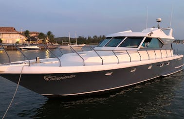 Charter a 54' Motor Yacht in Cabo Frio, Brazil for up to 20 People