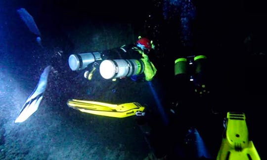 Scuba Diving at Wondergat Cave or the Mystery Hole in South Africa