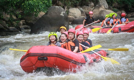 White Water Rafting in Chiang Mai at Mae Taeng