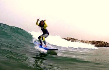 Learn to Surf Safely with an Experienced Local Surf Guides in Taghazout, Morocco