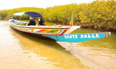 Hire a 7 Person Traditional Local Boat in Fatick, Senegal