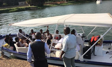Explore Lake Victoria! Book a 16 person Boat!