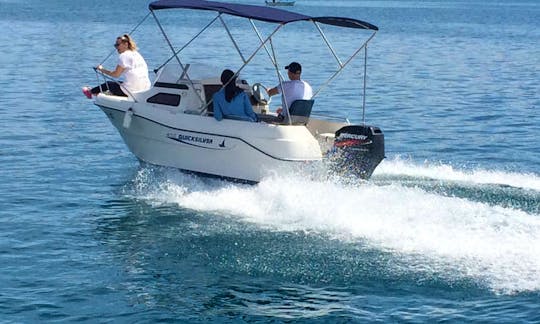 Rent the 14' Power Boat in La Rochelle, France up to 4 People(Licensed Required)