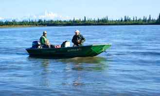 Jon Boat Charter in Skwentna, Alaska