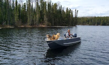 18ft Ultra Deluxe 50hp Fishing Boat Rental in Ontario, Canada